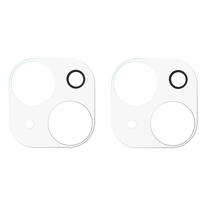 OEM [2-PACK] iPhone 15 Plus/iPhone 15 Kameralinsskydd i Härdat glas - Clear