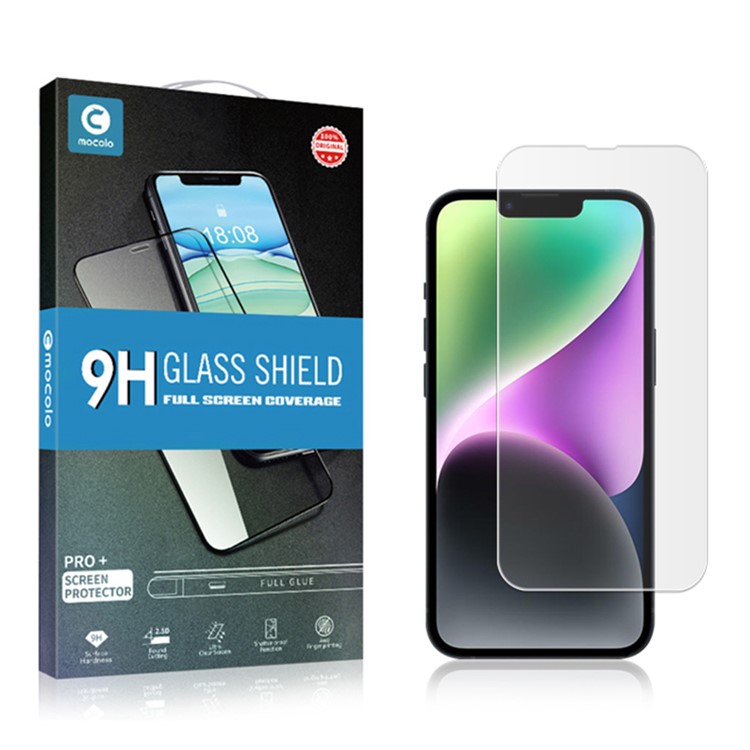 Mocolo Mocolo iPhone 15 Plus Härdat Glas Skärmskydd Explosion-proof - Clear