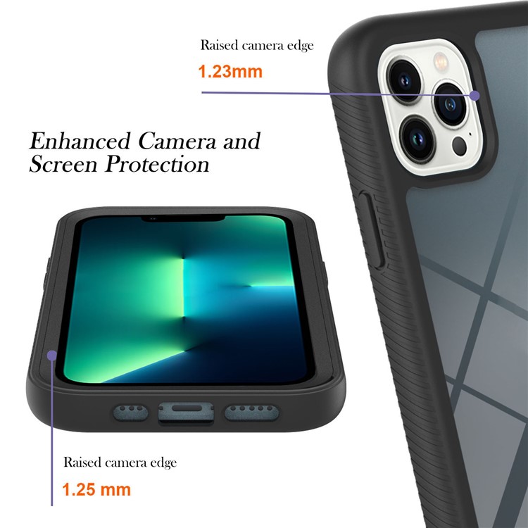 OEM Mobilskal till iPhone 15 Pro YB PC Anti-Drop - Svart