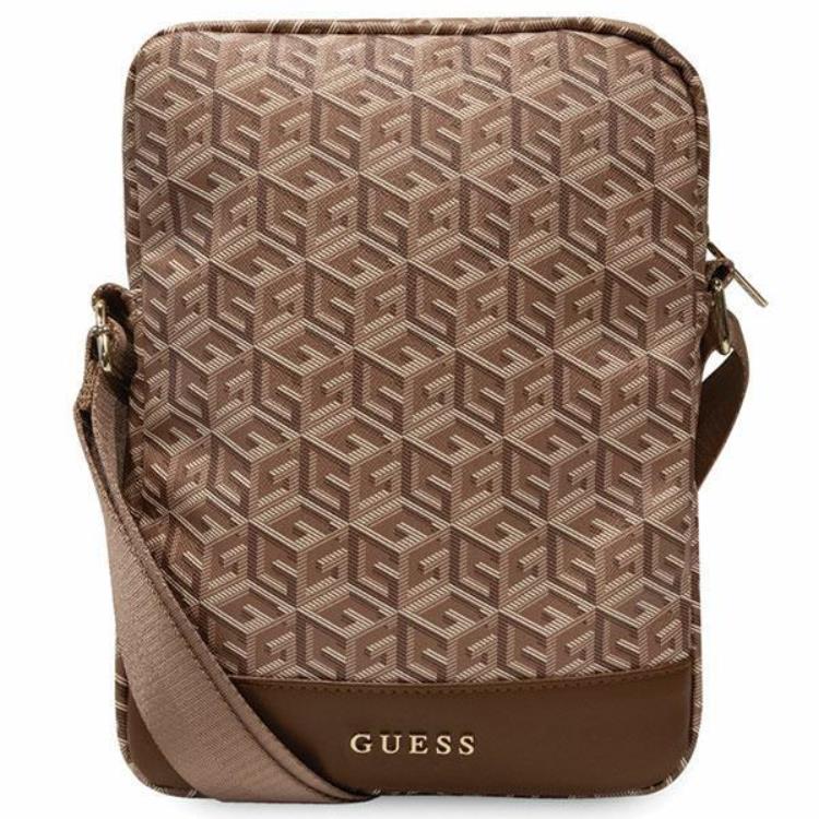 Guess Guess Tablet Fodral 10'' GCube Stripe - Brun