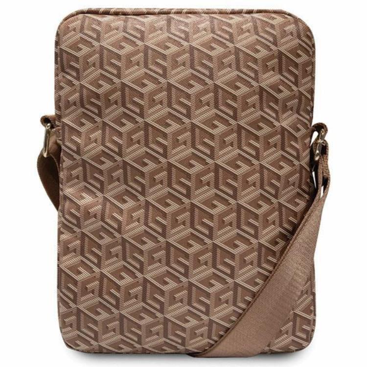 Guess Guess Tablet Fodral 10'' GCube Stripe - Brun