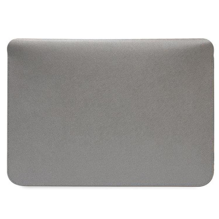 KARL LAGERFELD Karl Lagerfeld Datorfodral 16'' Saffiano Karl & Choupette - Silver