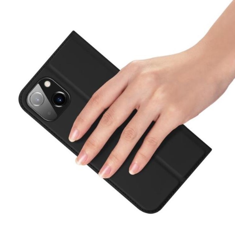 Dux Ducis DUX DUCIS Skin Pro iPhone 15 Plus Plånboksfodral PU Läder - Svart