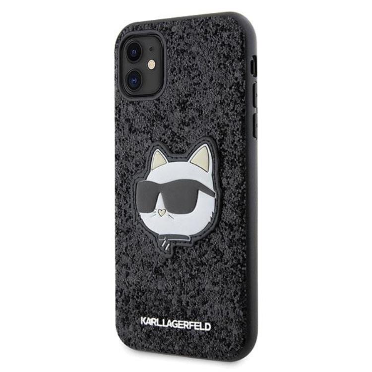 KARL LAGERFELD Karl Lagerfeld Mobilskal till iPhone 11/XR Glitter Choupette Patch