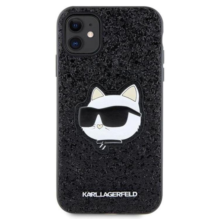 KARL LAGERFELD Karl Lagerfeld Mobilskal till iPhone 11/XR Glitter Choupette Patch