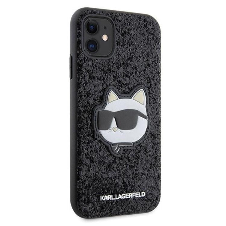 KARL LAGERFELD Karl Lagerfeld Mobilskal till iPhone 11/XR Glitter Choupette Patch