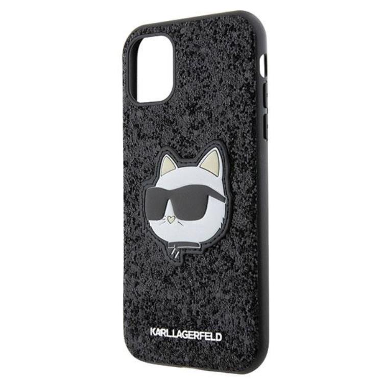 KARL LAGERFELD Karl Lagerfeld Mobilskal till iPhone 11/XR Glitter Choupette Patch