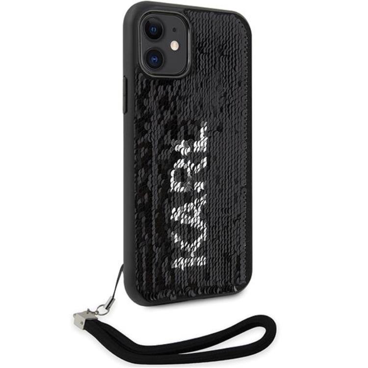 KARL LAGERFELD Karl Lagerfeld Mobilskal till iPhone 11/XR Sequins Cord - Silver