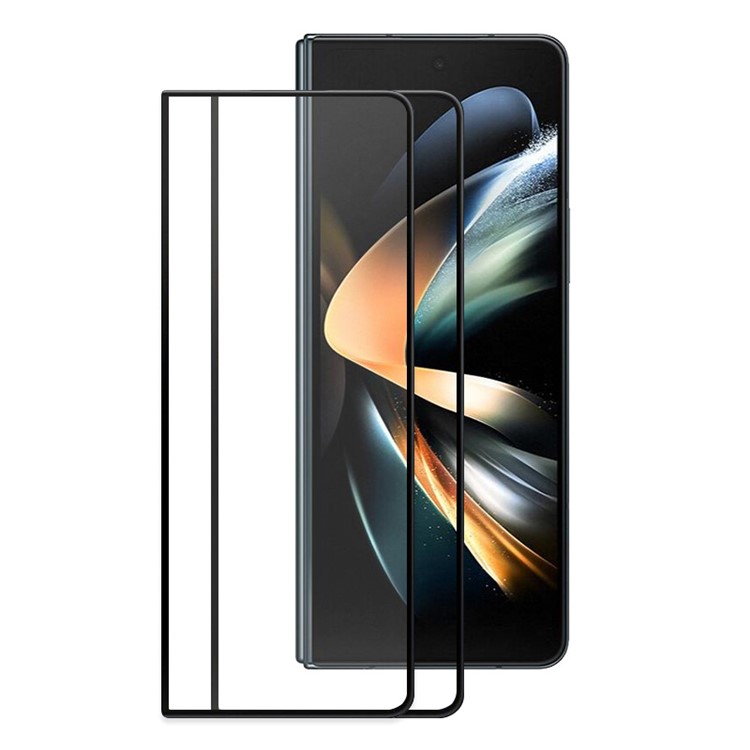 A-One Brand [2-PACK] Galaxy Z Fold 5 Härdat Glas Skärmskydd - Svart