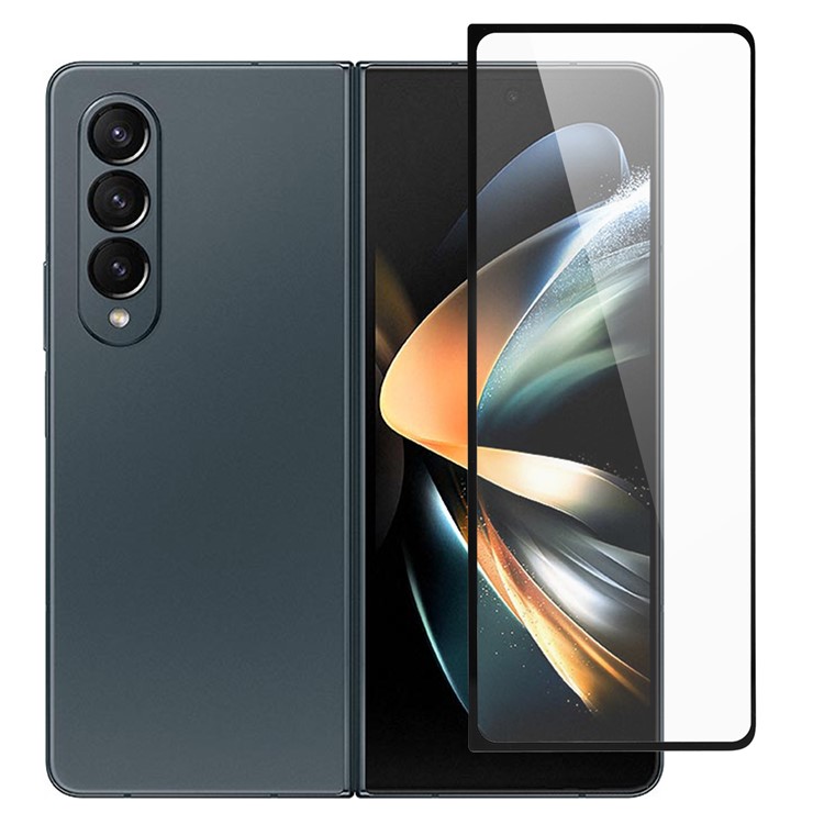 A-One Brand [2-PACK] Galaxy Z Fold 5 Härdat Glas Skärmskydd - Svart