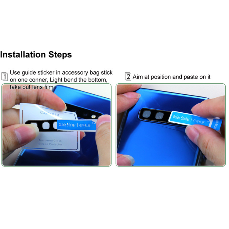 Imak IMAK Google Pixel 7A Kameralinsskydd i Härdat glas - Svart