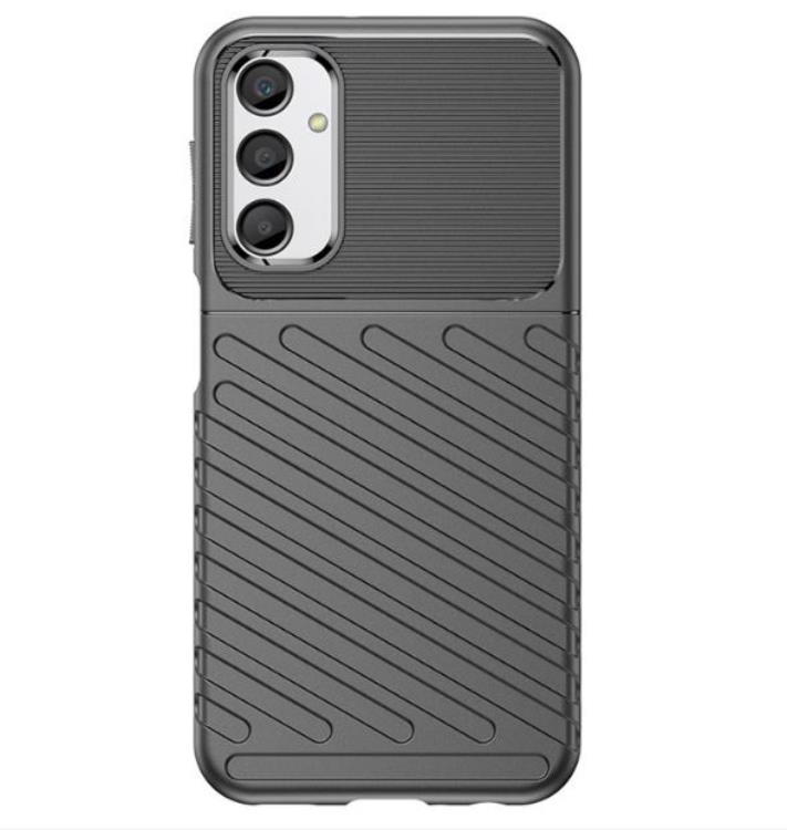 OEM Mobilskal till Galaxy A24 4G Thunder Twill - Svart