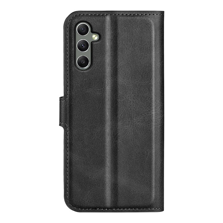 OEM Galaxy A24 4G Plånboksfodral Folio Flip Calf - Svart