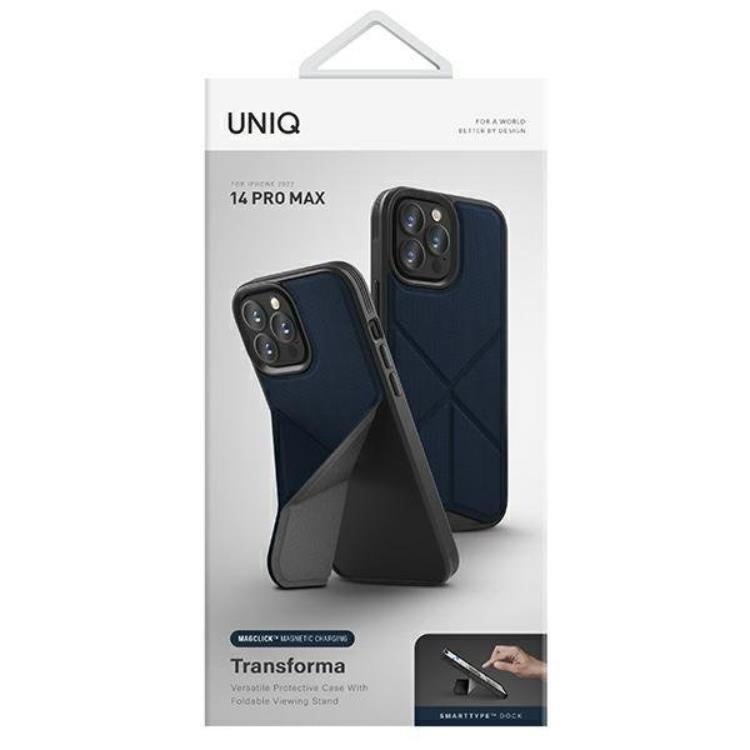 UNIQ UNIQ Mobilskal till iPhone 14 Pro Magsafe Transforma - Blå