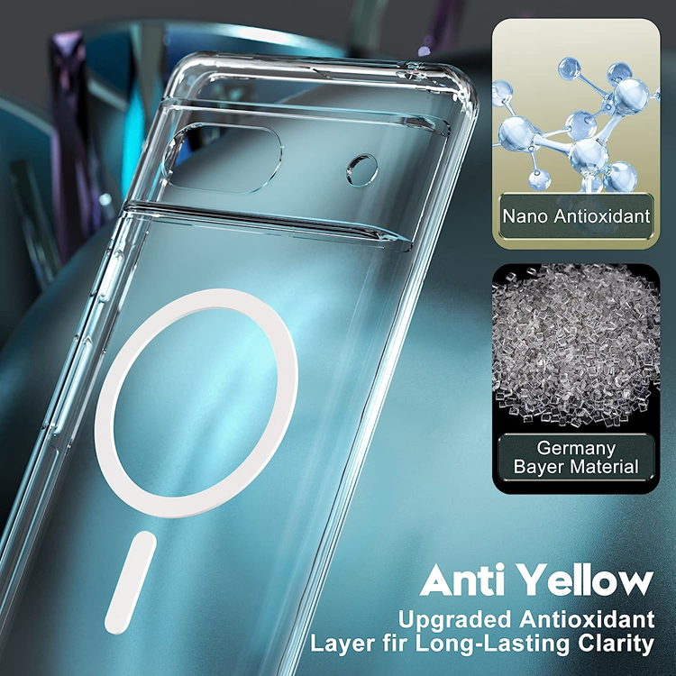 Boom of Sweden BOOM Mobilskal till Google Pixel 7A Magsafe Slim Fit TPU - Clear