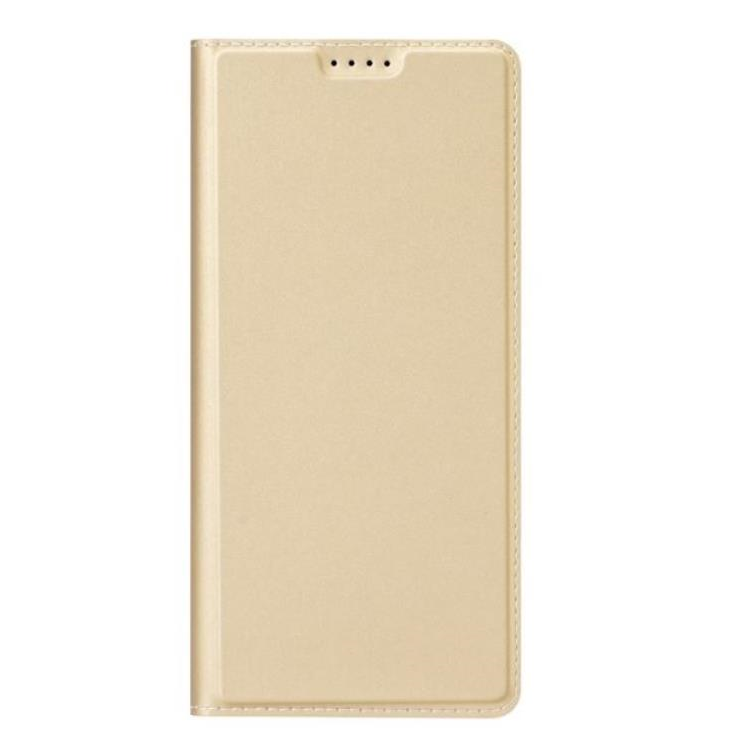 Dux Ducis DUX DUCIS Skin Pro Galaxy A24 4G Plånboksfodral PU Läder - Guld