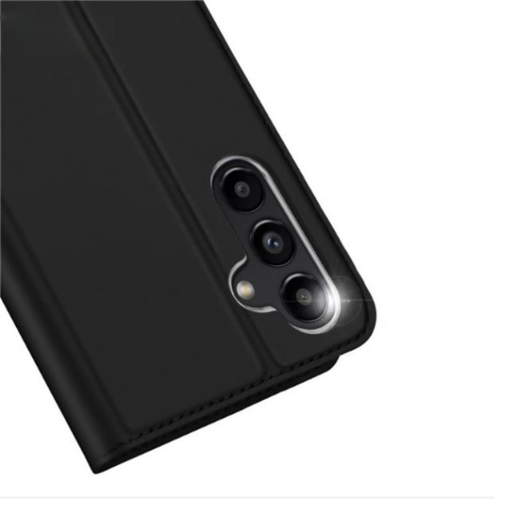 Dux Ducis DUX DUCIS Skin Pro Galaxy A24 4G Plånboksfodral PU Läder - Svart
