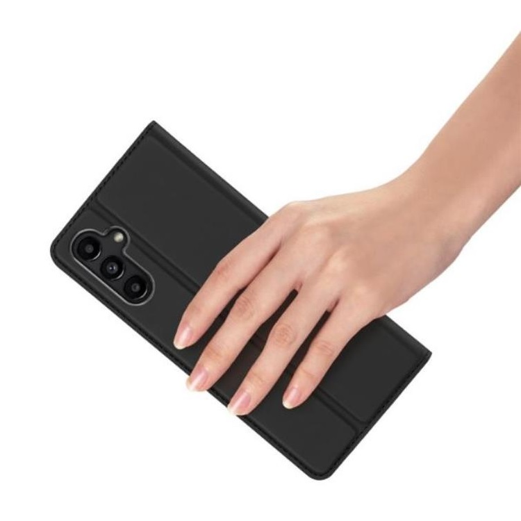 Dux Ducis DUX DUCIS Skin Pro Galaxy A24 4G Plånboksfodral PU Läder - Svart