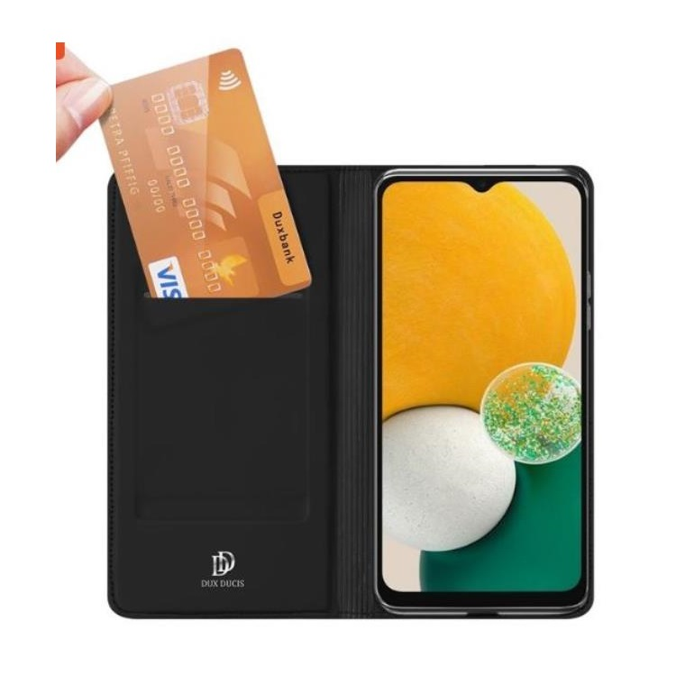 Dux Ducis DUX DUCIS Skin Pro Galaxy A24 4G Plånboksfodral PU Läder - Svart