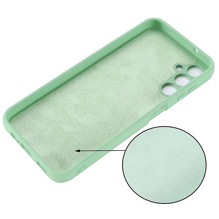 OEM Mobilskal till Galaxy A24 4G Liquid Silicone - Grön