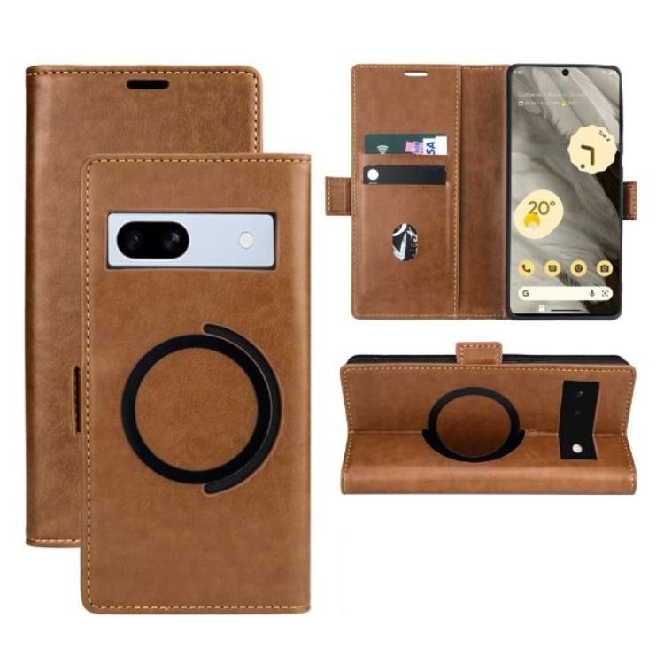 OEM Google Pixel 6 Pro Plånboksfodral Magsafe Magnetic - Brun