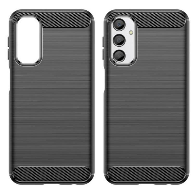 OEM Mobilskal till Galaxy A24 4G Carbon Fiber Brushed - Svart