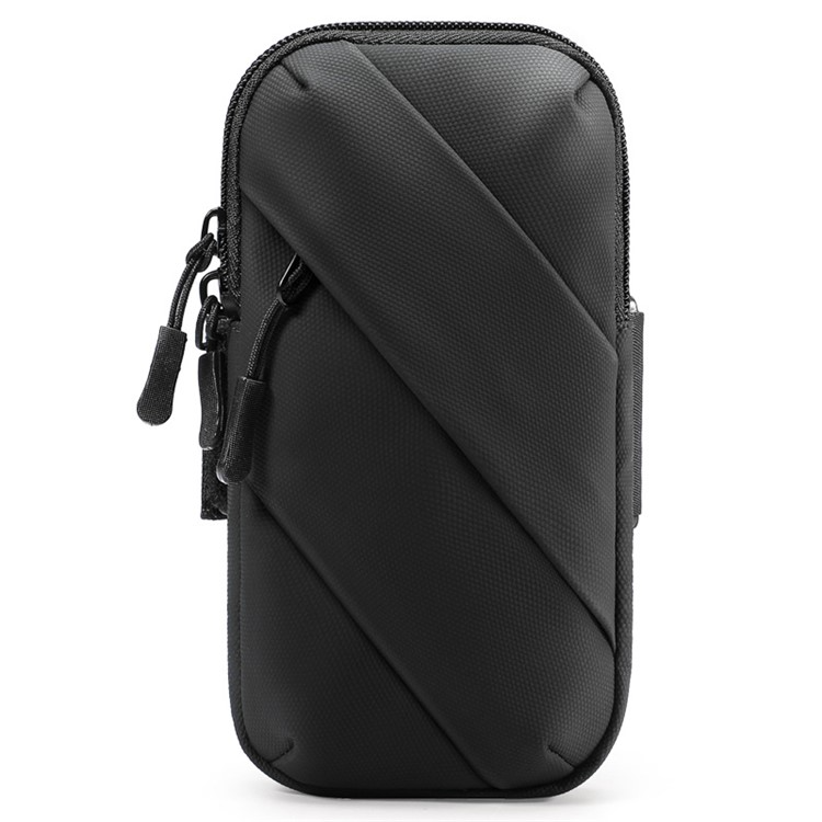 OEM Universalt Sportarmband Vattenresistent Stripes - Svart