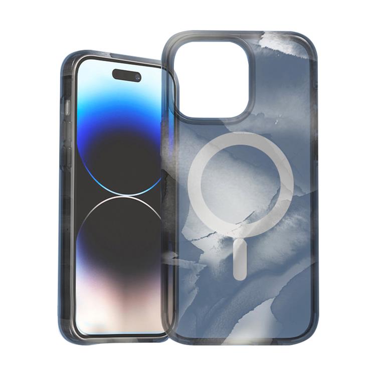 Boom of Sweden BOOM Mobilskal till iPhone 14 Magsafe Vattenfärg - Svart