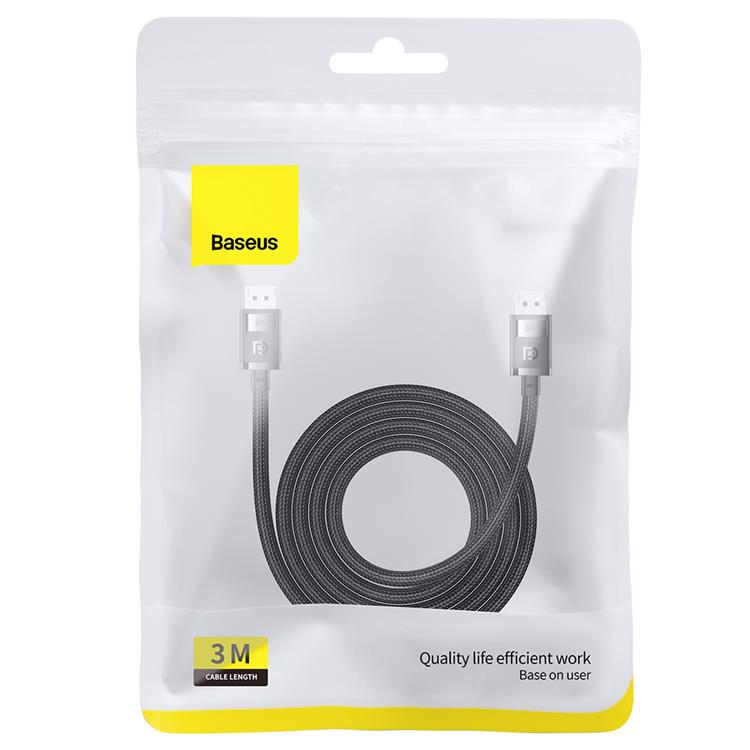 BASEUS Baseus DisplayPort 8K 60Hz Kabel 1.5m High Definition Series - Svart