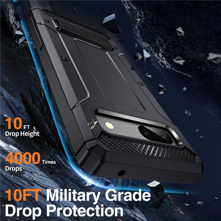 OEM Mobilskal till Google Pixel 7 Kickstand Shockproof - Svart