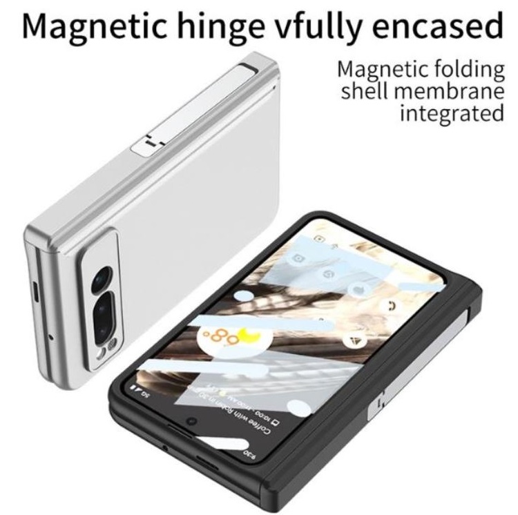 GKK GKK Mobilskal till Google Pixel Fold Kickstand Hård PC - Silver