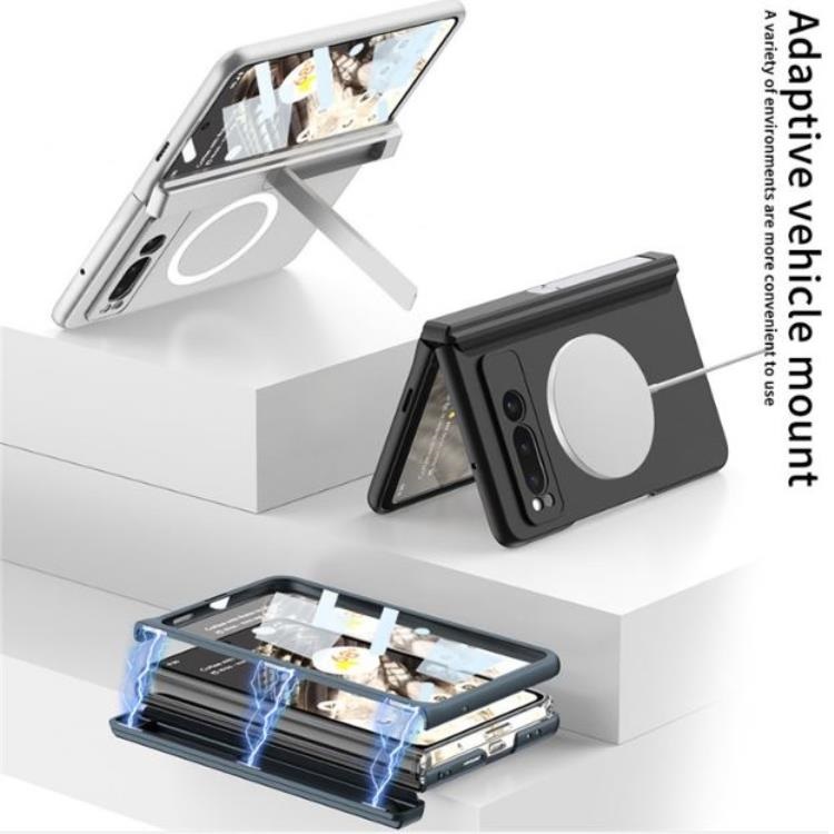 GKK GKK Mobilskal till Google Pixel Fold Magsafe Kickstand - Svart