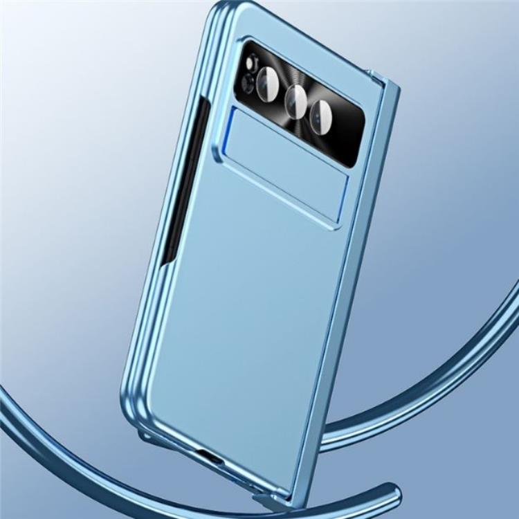 OEM Mobilskal till Google Pixel Fold Electroplating Kickstand - Silver