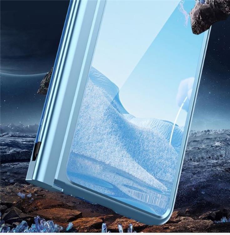 OEM Mobilskal till Google Pixel Fold Electroplating Kickstand - Silver