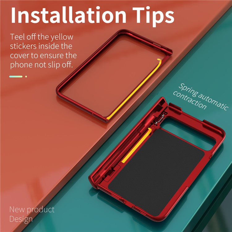 OEM Mobilskal till Google Pixel Fold Kickstand Magnetic - Svart