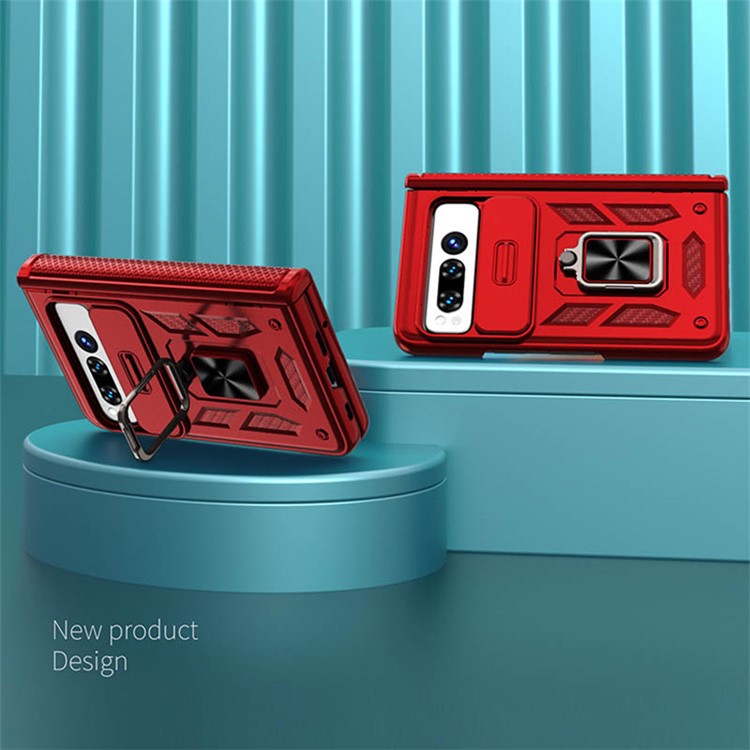 OEM Mobilskal till Google Pixel Fold Kickstand Magnetic - Svart