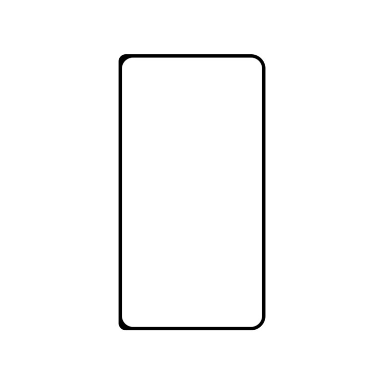 OEM Google Pixel Fold Härdat Glas Skärmskydd Front Full Glue - Svart