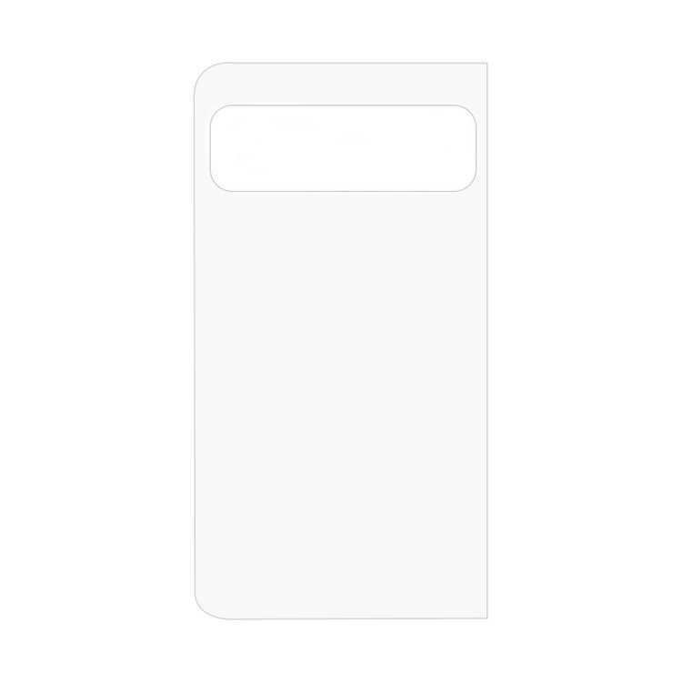 OEM Google Pixel Fold Hydrogel Skärmskydd Back - Clear