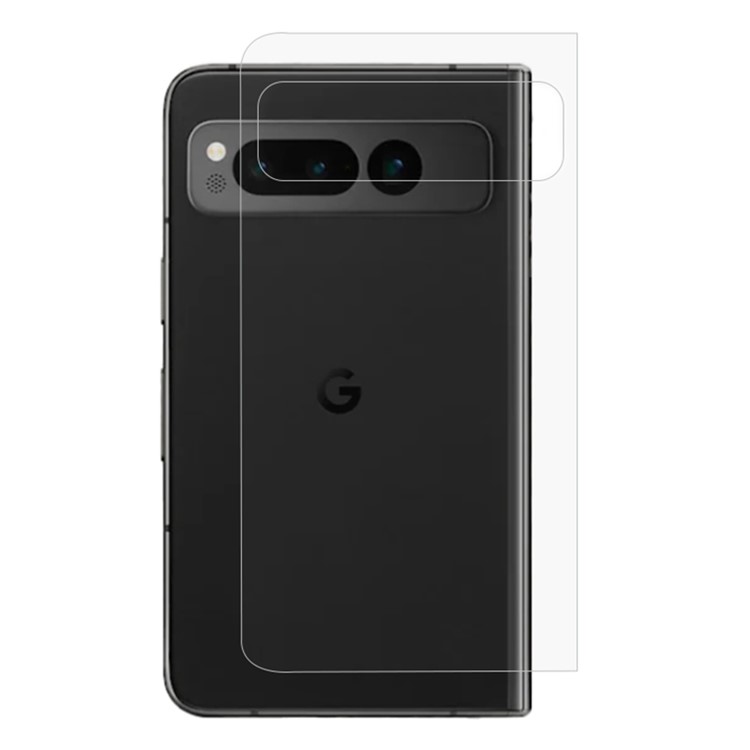 OEM Google Pixel Fold Hydrogel Skärmskydd Back - Clear