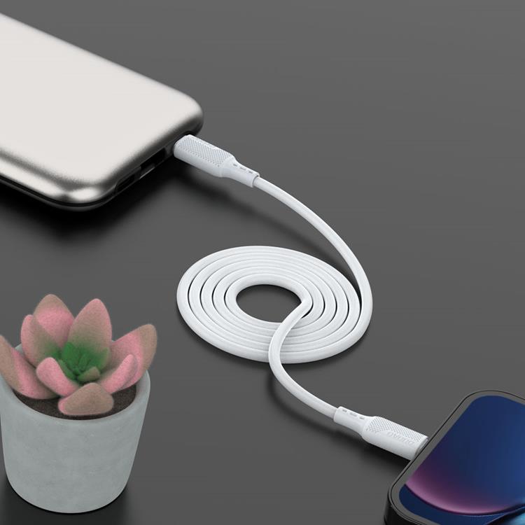 Dudao Dudao USB-C till Lightning kabel 1M 20W PD L6S - Vit