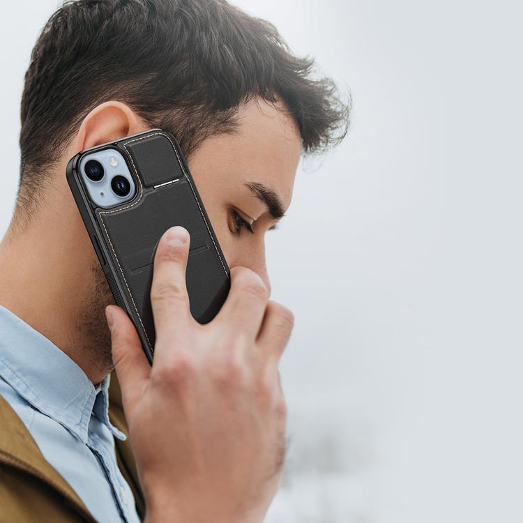 Dux Ducis Dux Ducis Mobilskal till iPhone 14 Plus Magsafe 3-i-1 RFID - Svart