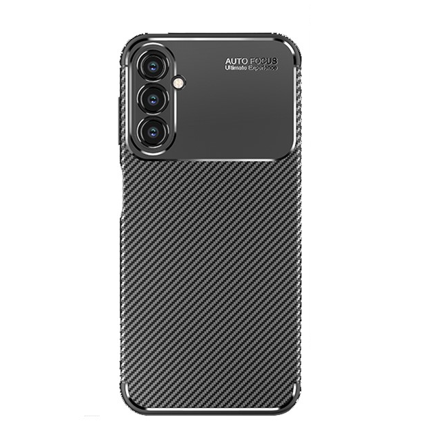 OEM Mobilskal till Galaxy A24 4G Carbon Fiber - Svart