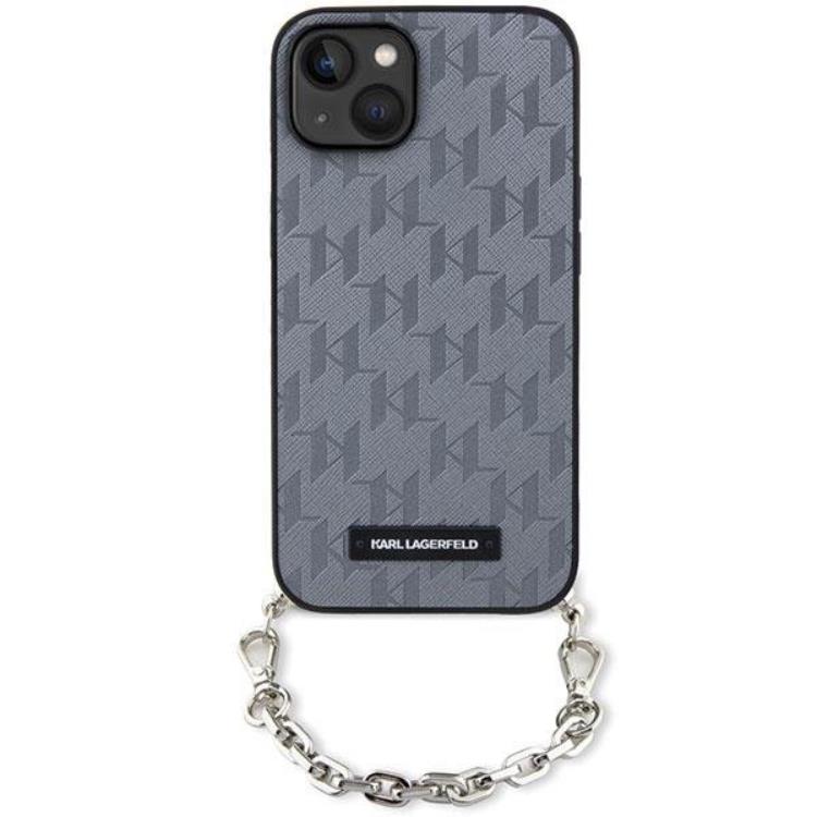 KARL LAGERFELD KARL LAGERFELD Mobilskal till iPhone 14 Saffiano Monogram Chain