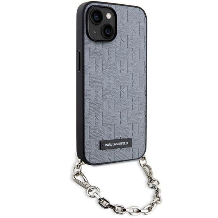 KARL LAGERFELD KARL LAGERFELD Mobilskal till iPhone 14 Saffiano Monogram Chain