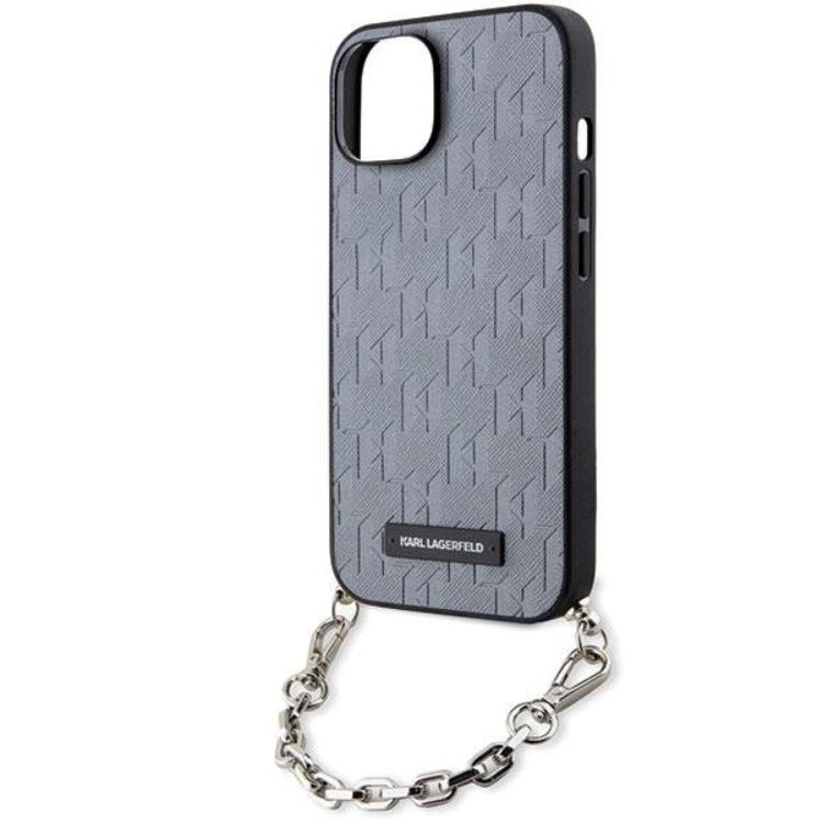 KARL LAGERFELD KARL LAGERFELD Mobilskal till iPhone 14 Saffiano Monogram Chain