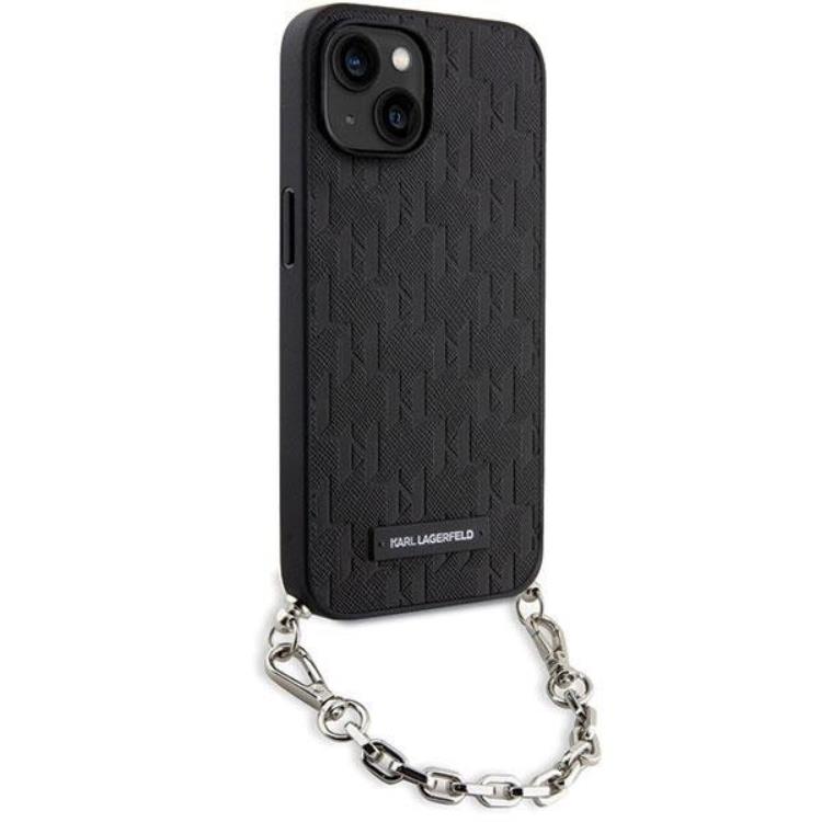 KARL LAGERFELD KARL LAGERFELD Mobilskal till iPhone 14 Saffiano Monogram Chain