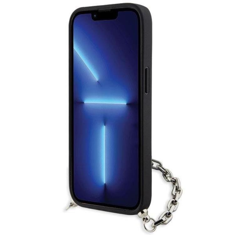 KARL LAGERFELD KARL LAGERFELD Mobilskal till iPhone 14 Saffiano Monogram Chain
