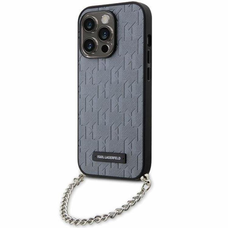 KARL LAGERFELD KARL LAGERFELD Mobilskal till iPhone 14 Pro Max Monogram Chain