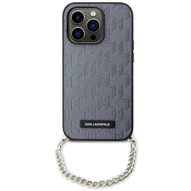 KARL LAGERFELD KARL LAGERFELD Mobilskal till iPhone 14 Pro Monogram Chain