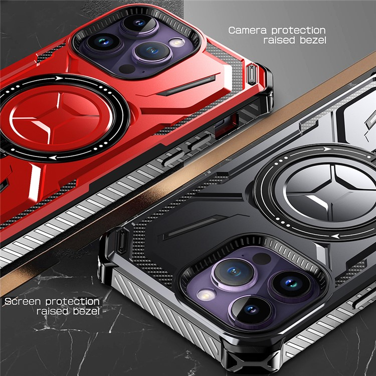 OEM Mobilskal till iPhone 14 Pro Magsafe Ringhållare - Lila